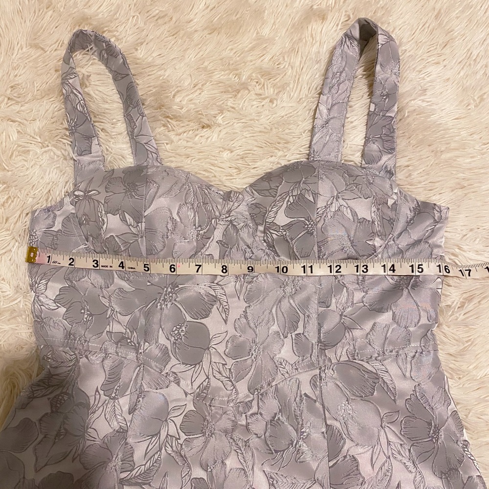 Shein Bodycon Mini Gray Dress - Picture 6 of 9
